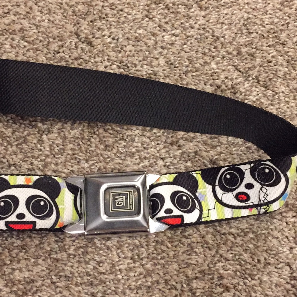(Seat) BELT cute panda style